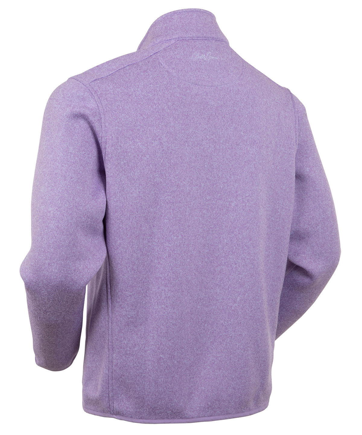 Heathered Quarter-Zip Performance Fleece Pullover