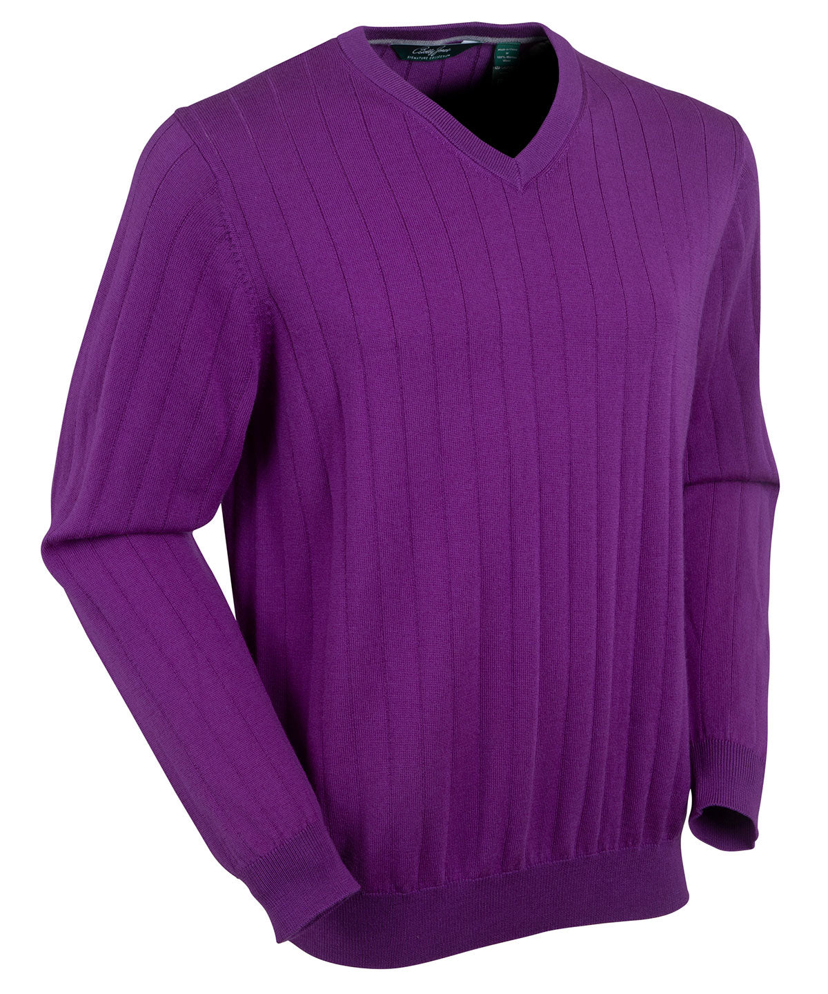 Signature Merino V-neck Pullover Sweater