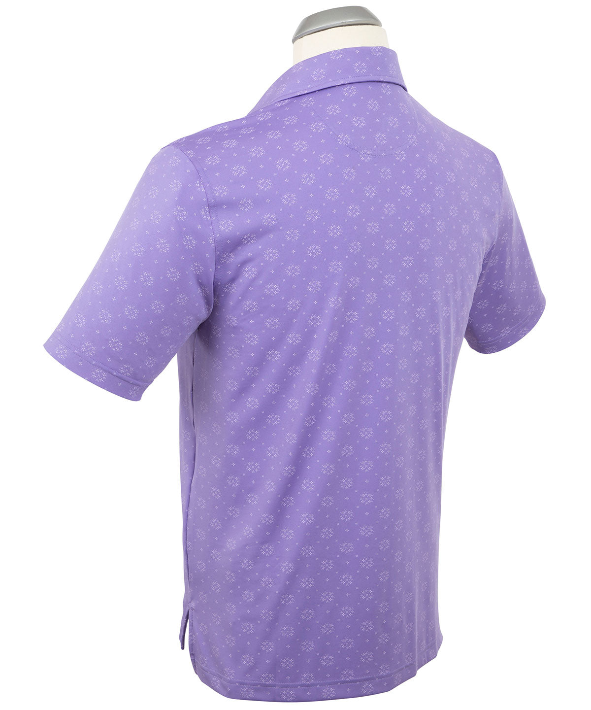 Performance Jersey Floral Print Polo