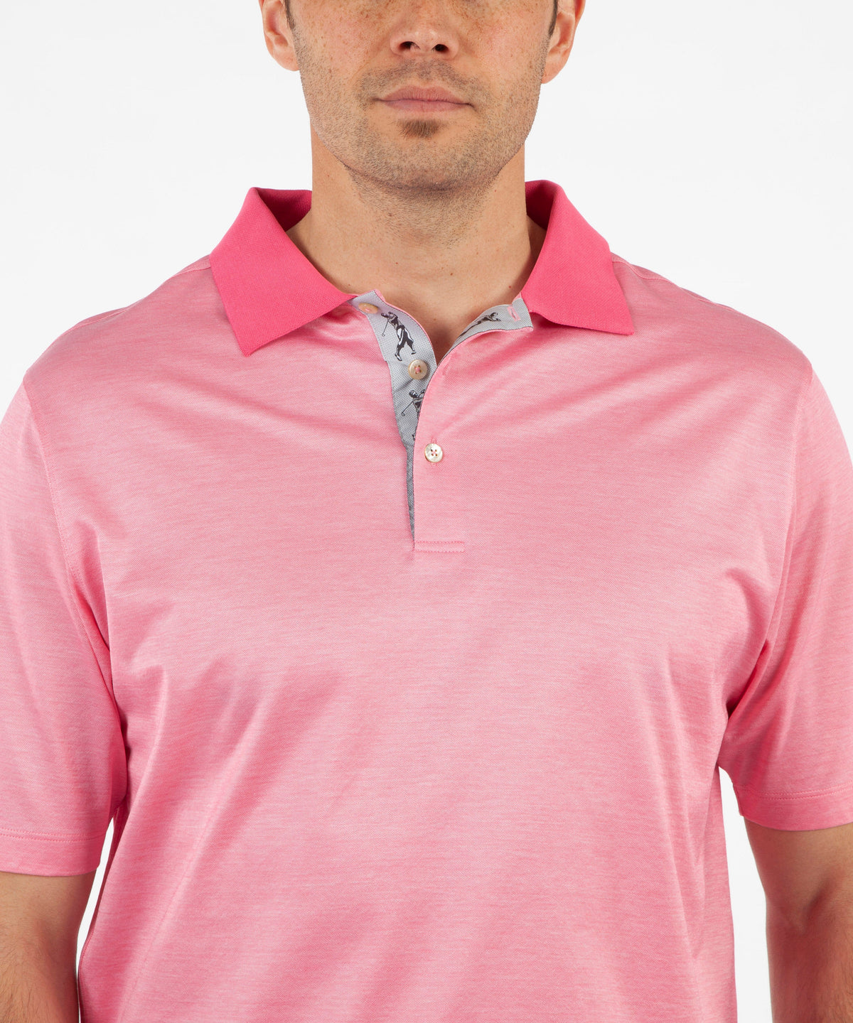Heritage Luxe 100% Italian Cotton Oxford Solid Polo Shirt