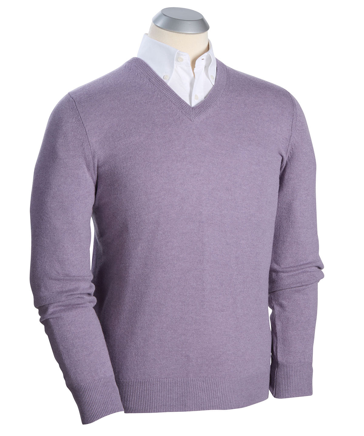 Heritage 100% Italian Cashmere V-Neck Sweater