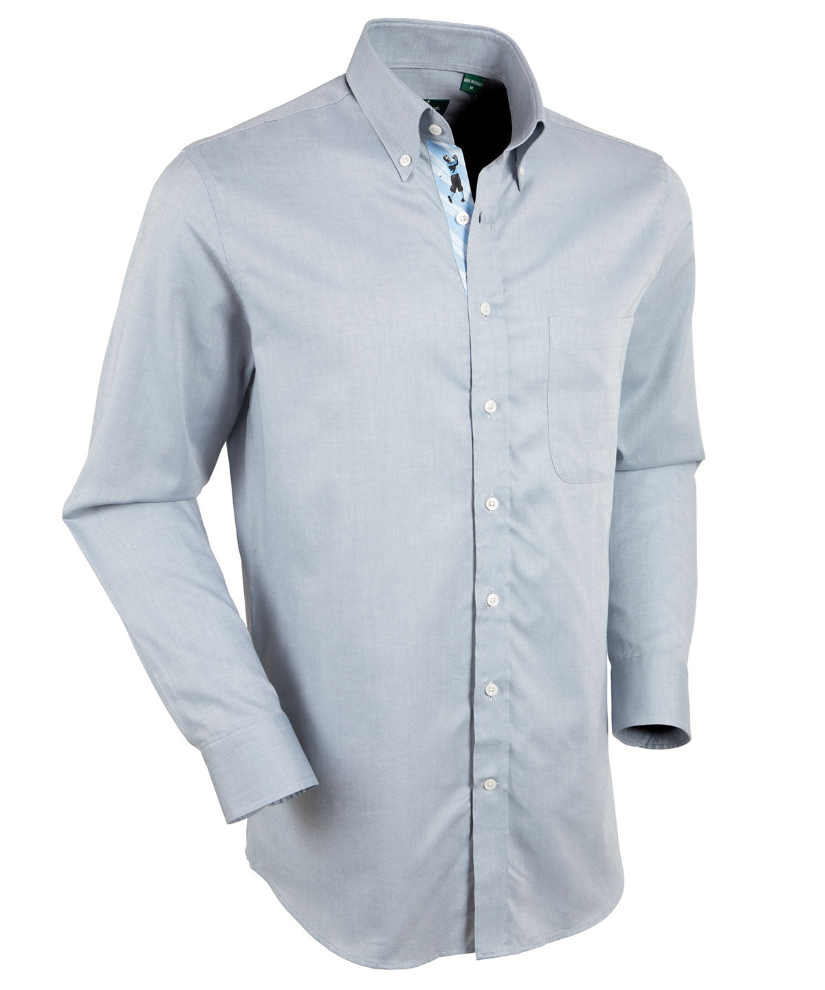 Signature 100% Cotton Oxford Solid Button-Down Shirt - Trim Fit