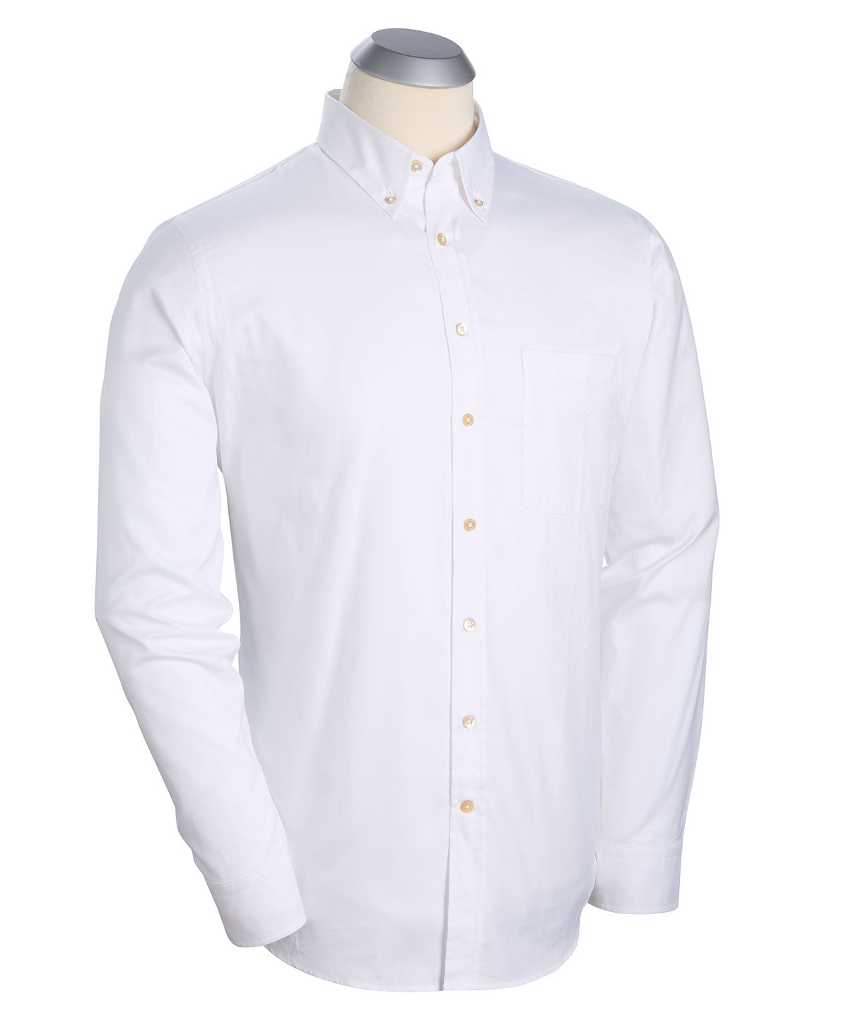 Heritage Italian-Made 100% Royal Oxford Cotton Solid Sport Shirt
